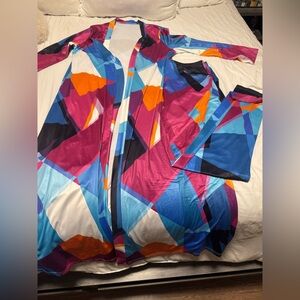 2pc cardigan and legging set